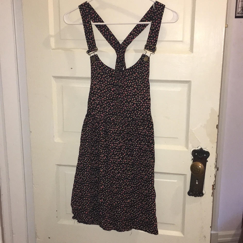 Floral Overall Dress / Jumper
